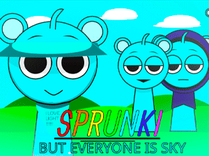 Sprunki Retake But Everyone Sky