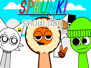 Sprunki Snow Day